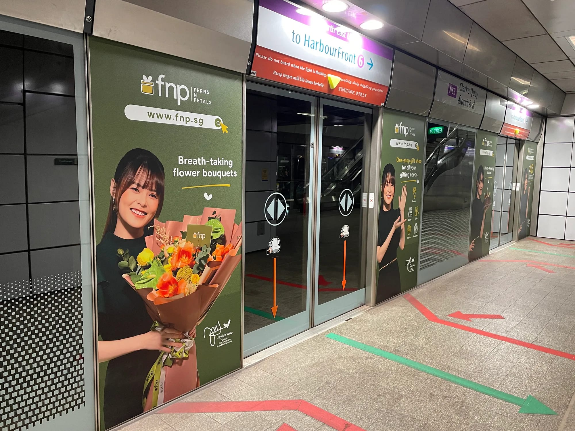 Fnp Clark Quay Mrt - advertising & publications by Macrostudios Singapore