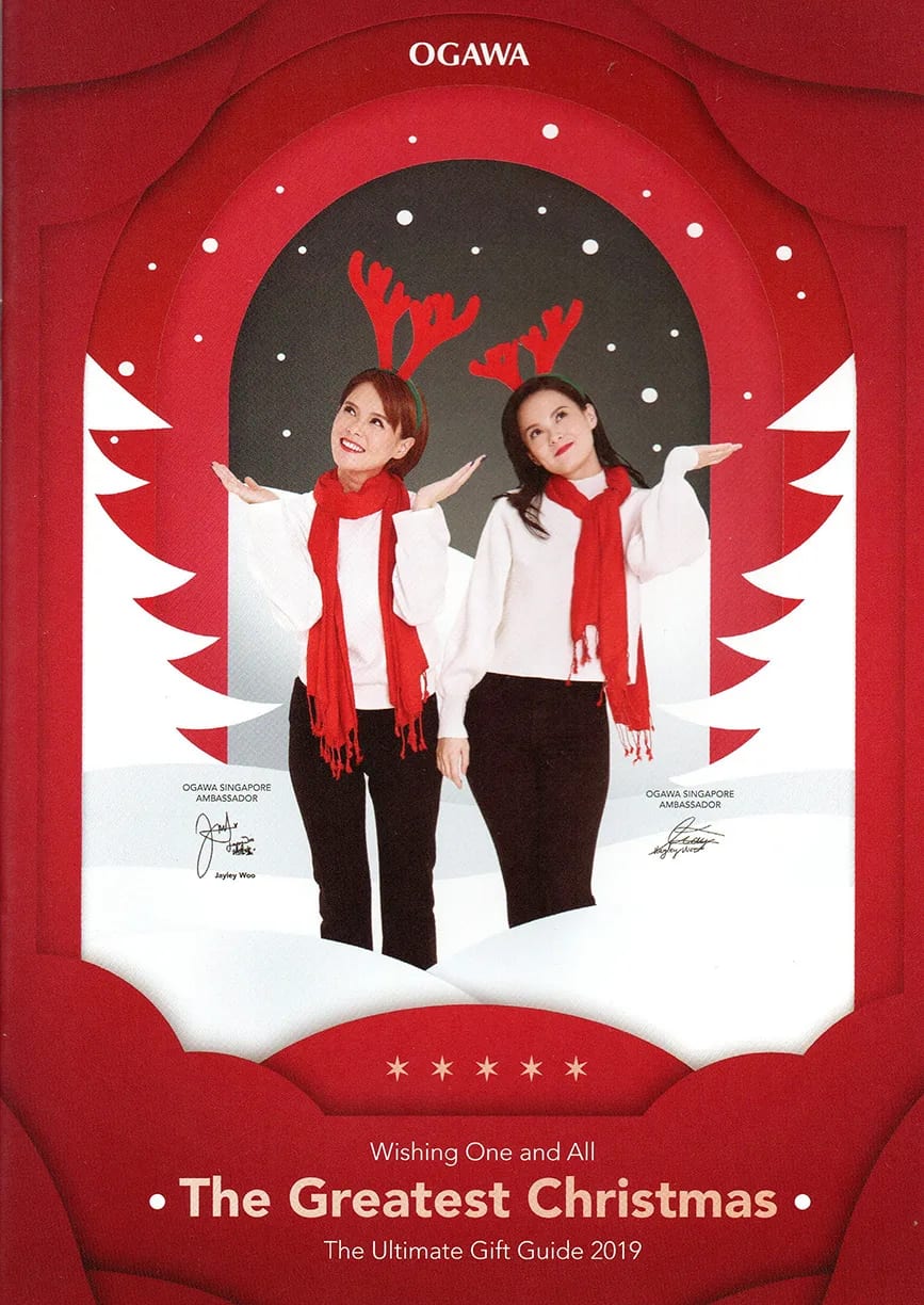 Ogawa Christmas Booklet - advertising & publications by Macrostudios Singapore