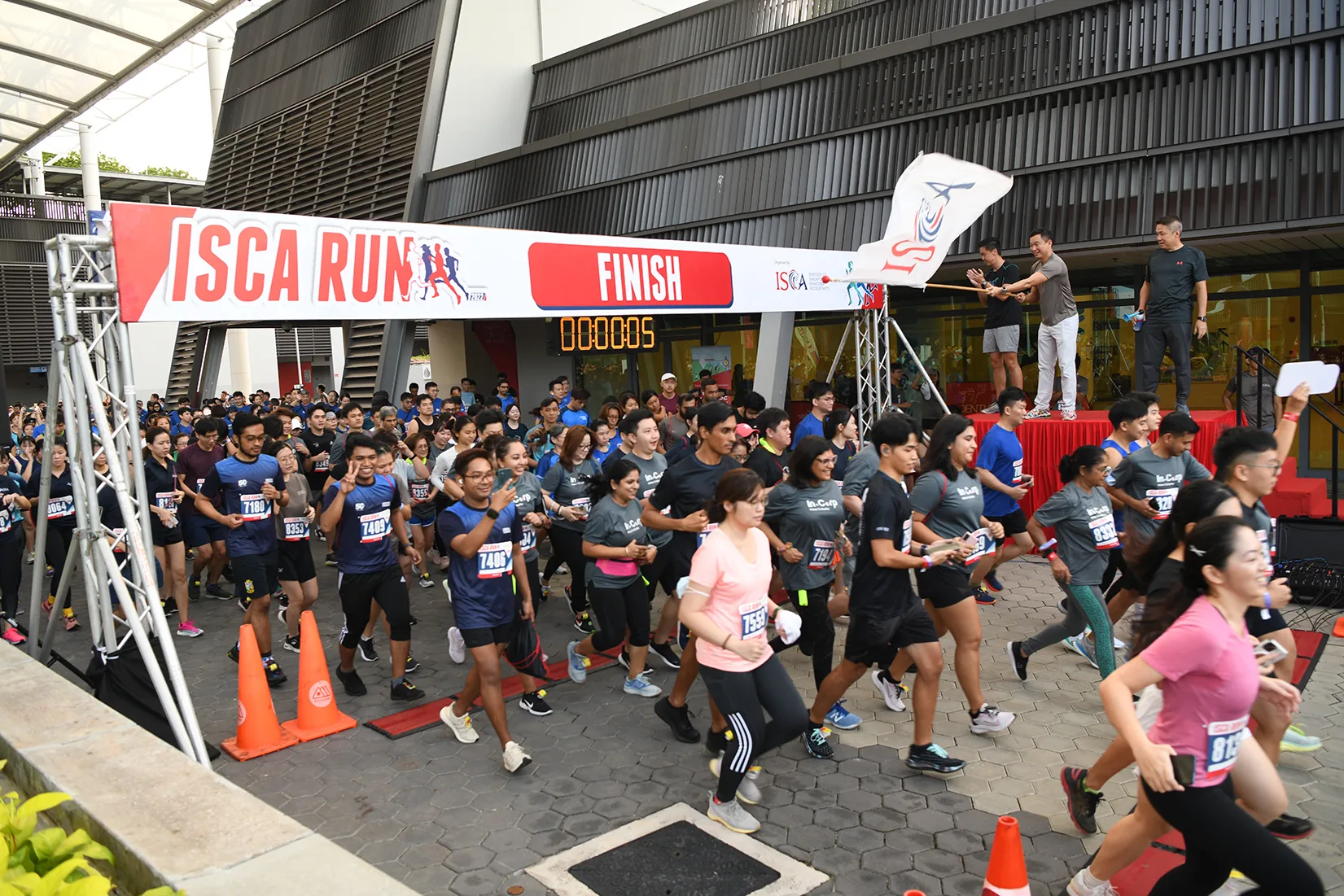Isca Run - corporate events by Macrostudios Singapore