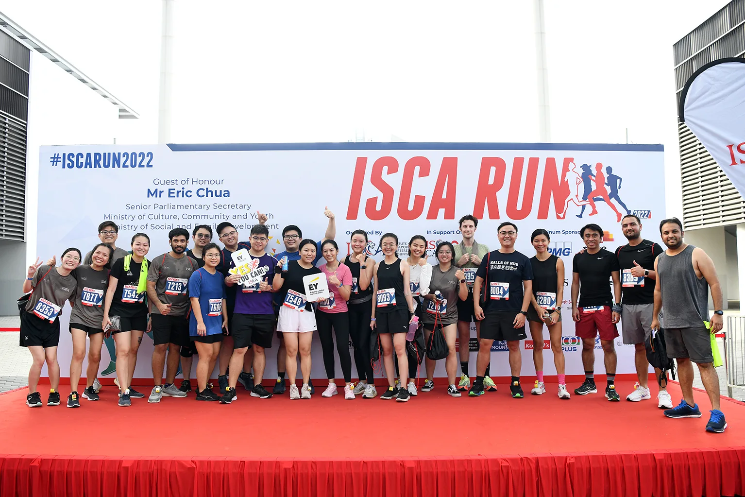 Isca Run - corporate events by Macrostudios Singapore