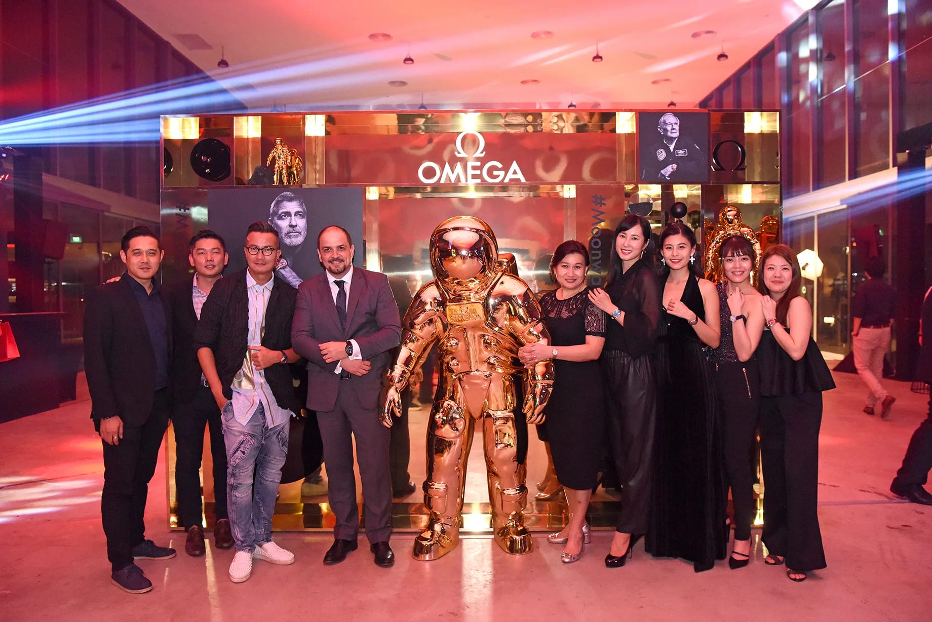 Omega Speedmaster 50th Anniversary - corporate events by Macrostudios Singapore